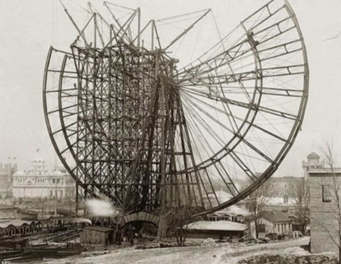 chicago world's fair ferris wheel